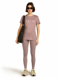 mmtsklep Koszulki I Koszule|Koszulki I Koszule-Koszulka Icebreaker Merino 150 Tech Lite Short Sleeve Snow Day Women