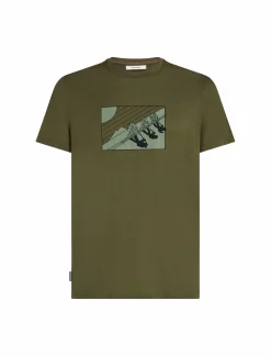 mmtsklep Koszulki I Koszule-Koszulka Icebreaker Merino Tech Lite SS Tee In The Wild Men