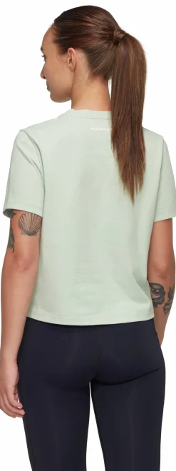 mmtsklep Koszulki I Koszule-Koszulka Mammut Massone T-Shirt Cropped Women Patch