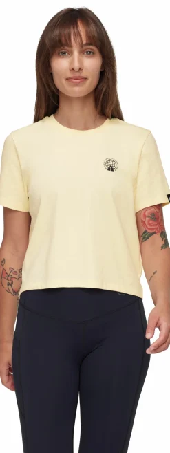 mmtsklep Koszulki I Koszule-Koszulka Mammut Massone T-Shirt Cropped Women Emblems