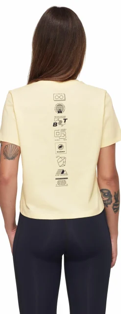 mmtsklep Koszulki I Koszule-Koszulka Mammut Massone T-Shirt Cropped Women Emblems