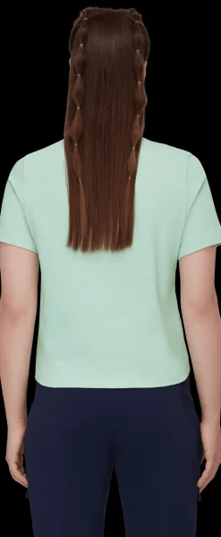 mmtsklep Koszulki I Koszule-Koszulka Mammut Massone T-Shirt Cropped Women Patch