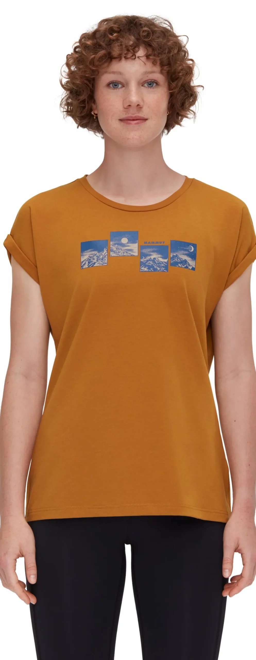 mmtsklep Koszulki I Koszule-Koszulka Mammut Mountain T-Shirt Women Day and Night