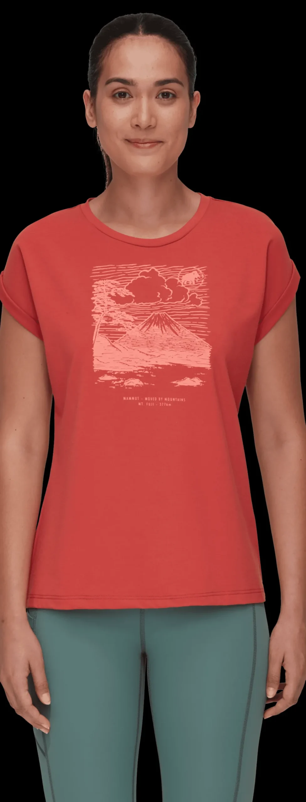 mmtsklep Koszulki I Koszule-Koszulka Mammut Mountain T-Shirt Women Fujiyama