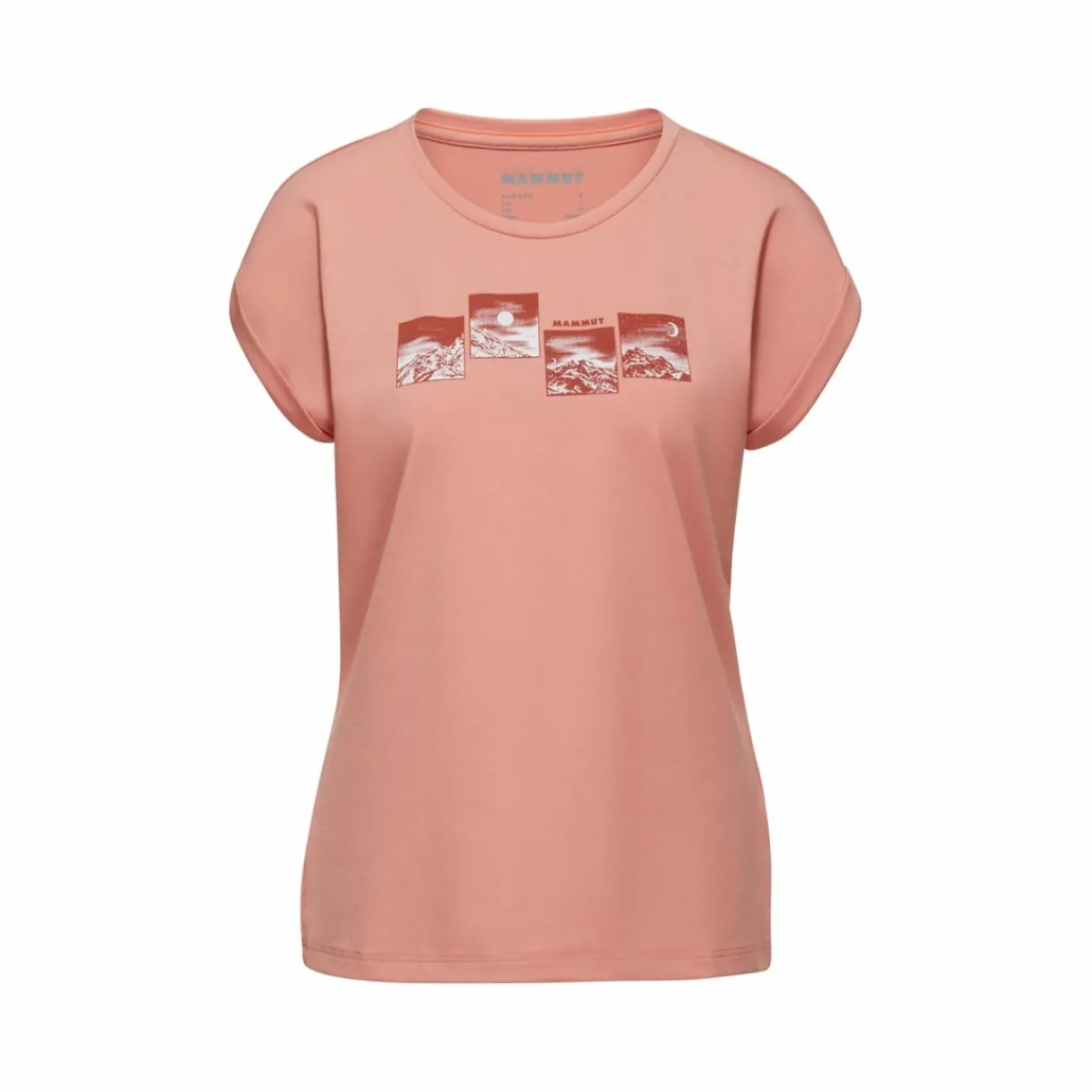 mmtsklep Koszulki I Koszule-Koszulka Mammut Mountain T-Shirt Women Day and Night