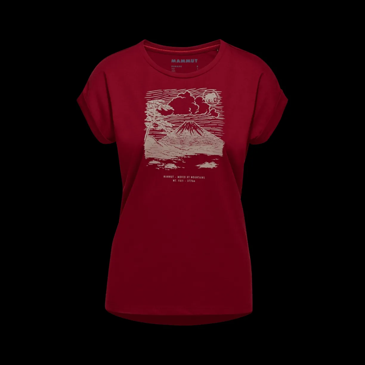 mmtsklep Koszulki I Koszule-Koszulka Mammut Mountain T-Shirt Women Fujiyama