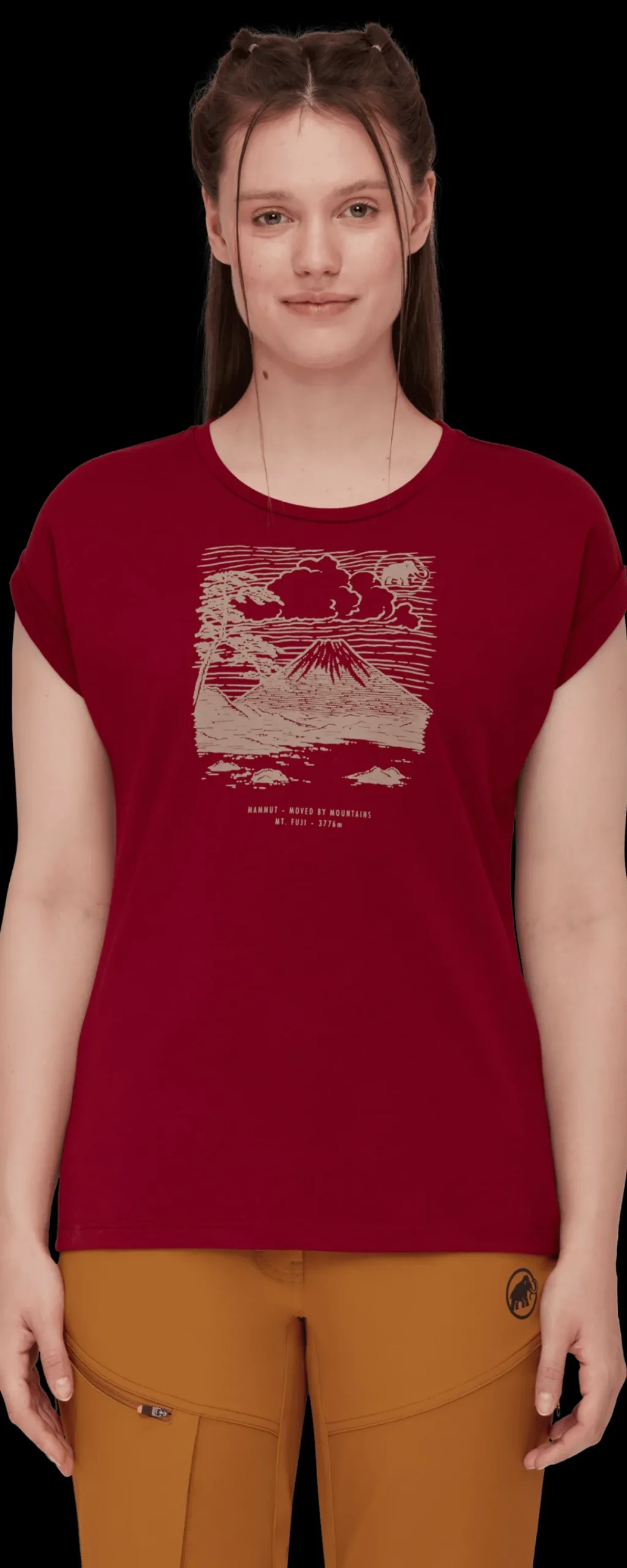 mmtsklep Koszulki I Koszule-Koszulka Mammut Mountain T-Shirt Women Fujiyama