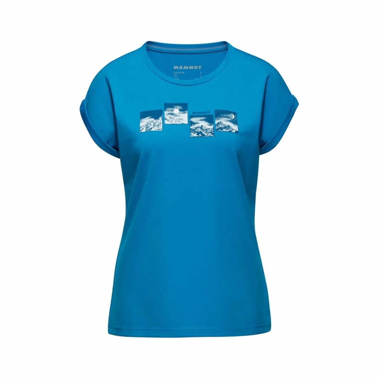 mmtsklep Koszulki I Koszule-Koszulka Mammut Mountain T-Shirt Women Day and Night