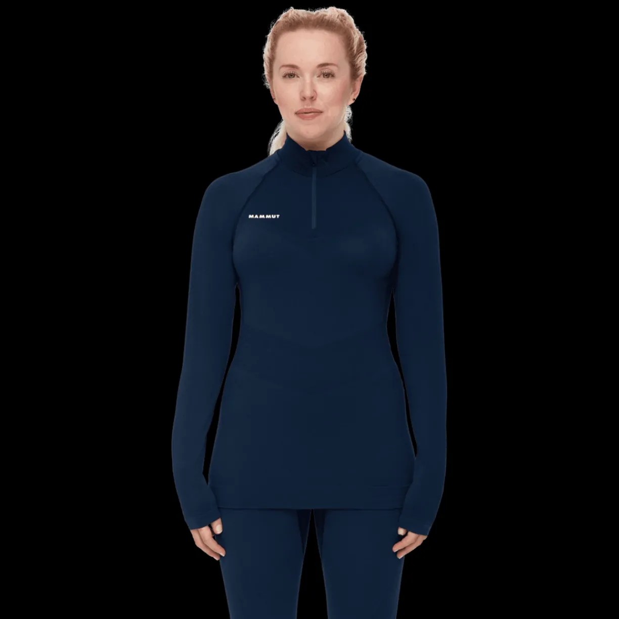 mmtsklep Bielizna Termoaktywna-Koszulka Mammut Trift Half Zip Longsleeve Women