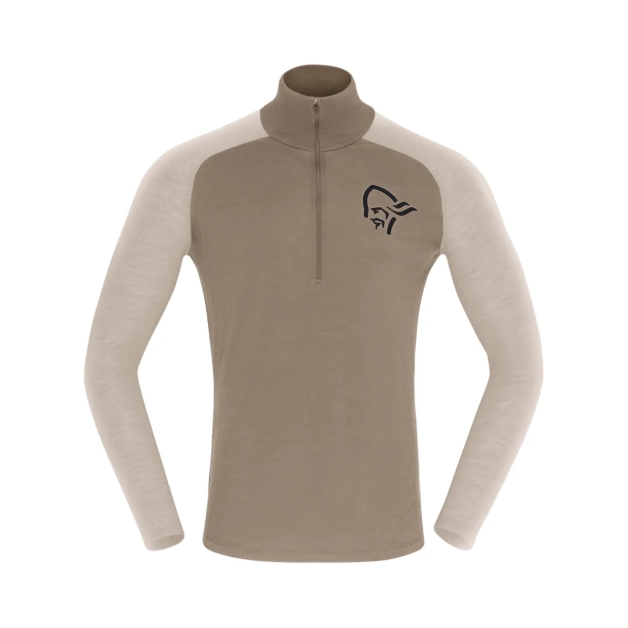 mmtsklep Koszulki I Koszule-Koszulka merino Norrona Femund PureUll Zip Neck Men