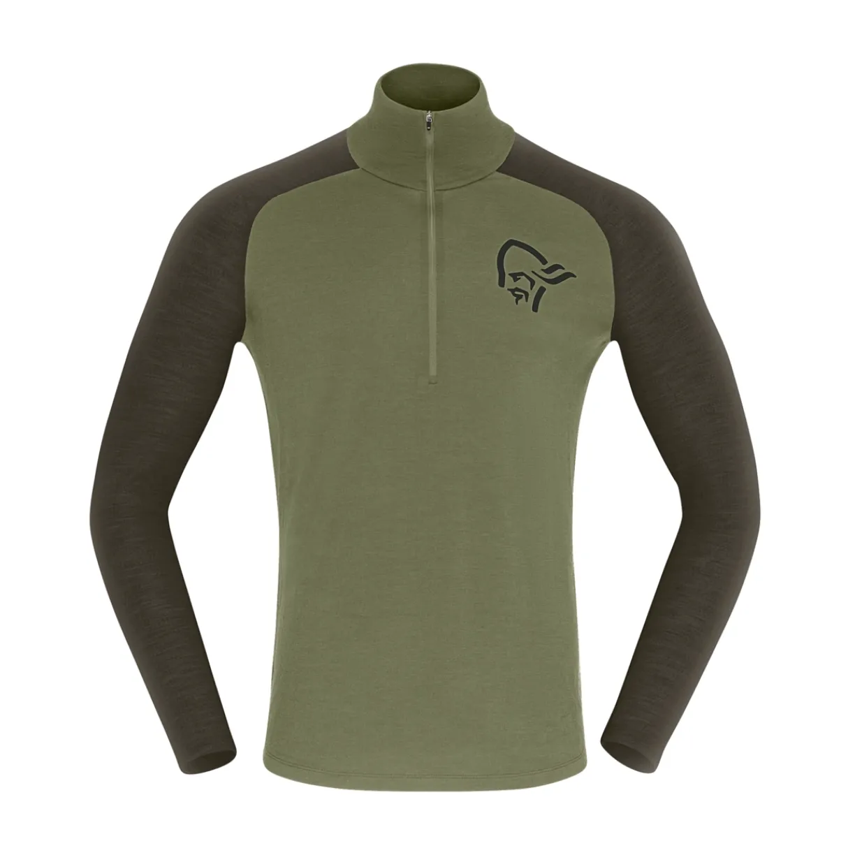 mmtsklep Koszulki I Koszule-Koszulka merino Norrona Femund PureUll Zip Neck Men