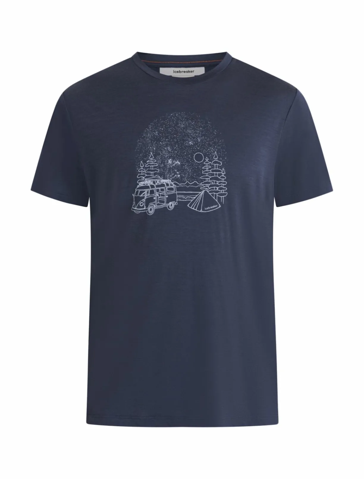 mmtsklep Koszulki I Koszule-Koszulka Męska Icebreaker Merino Tech Lite III SS Tee Van Camp