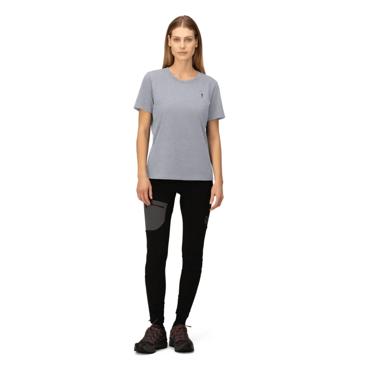 mmtsklep Koszulki I Koszule-Koszulka Norrona /29 Cotton Activity Embroidery T-shirt Women