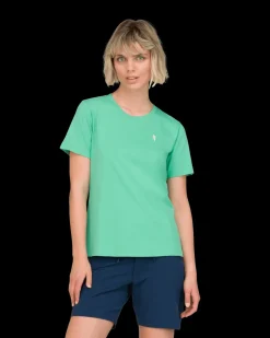 mmtsklep Koszulki I Koszule-Koszulka Norrona /29 Cotton Activity Embroidery T-shirt Women
