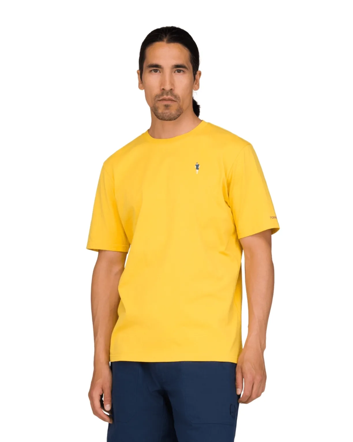 mmtsklep Koszulki I Koszule-Koszulka Norrona /29 Cotton Activity Embroidery T-shirt Men