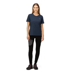 mmtsklep Koszulki I Koszule-Koszulka Norrona /29 Cotton Activity Embroidery T-shirt Women