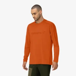 mmtsklep Koszulki I Koszule-Koszulka Norrona Falketind Equaliser Merino Round Neck Longsleeve Men