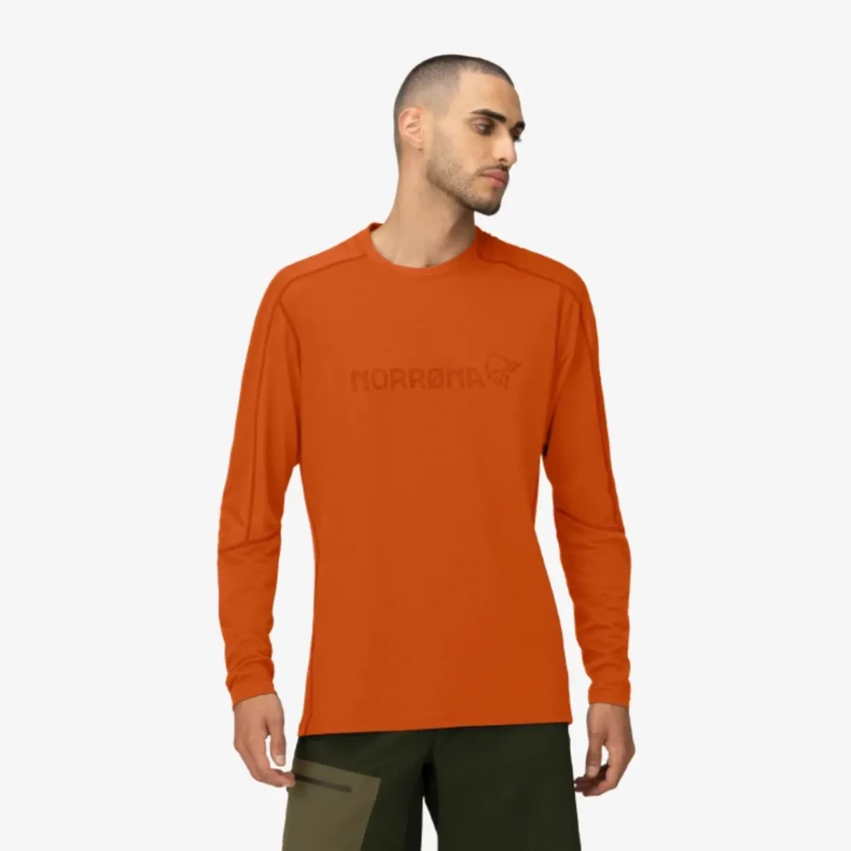 mmtsklep Koszulki I Koszule-Koszulka Norrona Falketind Equaliser Merino Round Neck Longsleeve Men