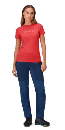 mmtsklep Koszulki I Koszule|Bielizna Termoaktywna-Koszulka Norrona Falketind Equaliser Merino T-shirt Women
