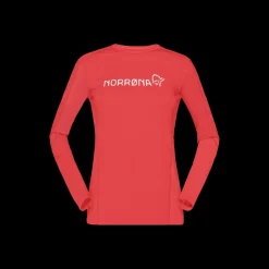 mmtsklep Koszulki I Koszule|Bielizna Termoaktywna-Koszulka Norrona Falketind Equaliser Merino Round Neck Longsleeve Women