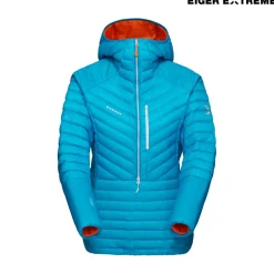 mmtsklep Kurtki I Kamizelki-Kurtka puchowa Mammut Eiger Speed IN Half Zip Hoodie Women