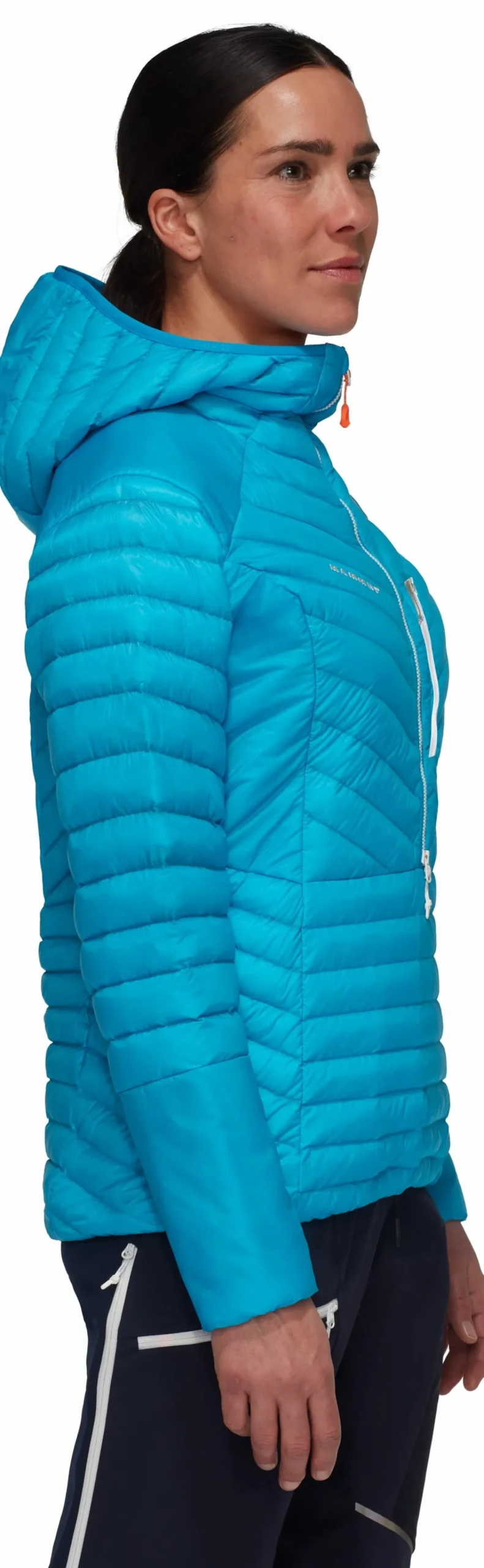 mmtsklep Kurtki I Kamizelki-Kurtka puchowa Mammut Eiger Speed IN Half Zip Hoodie Women