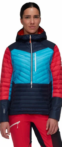 mmtsklep Kurtki I Kamizelki-Kurtka puchowa Mammut Eiger Speed IN Half Zip Hoodie Women