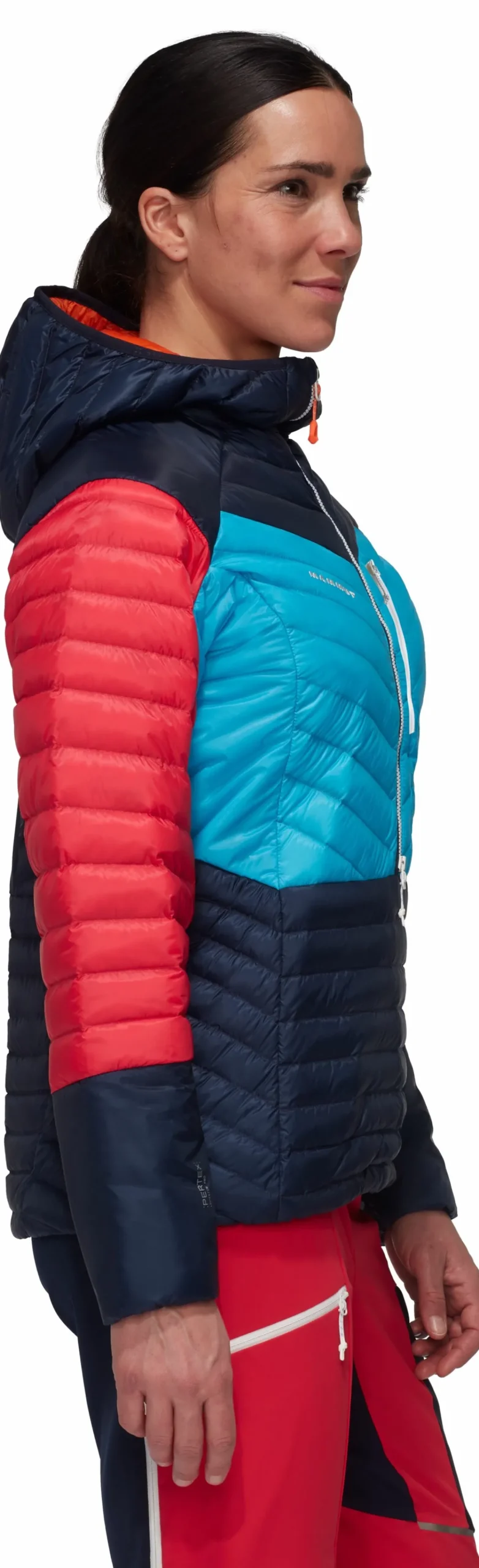 mmtsklep Kurtki I Kamizelki-Kurtka puchowa Mammut Eiger Speed IN Half Zip Hoodie Women