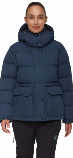 mmtsklep Kurtki I Kamizelki-Kurtka puchowa Mammut Roseg 2.0 IN Hooded Jacket Women