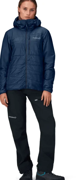 mmtsklep Kurtki I Kamizelki-Kurtka syntetyczna Norrona Falketind Thermo40 Zip Hood Women