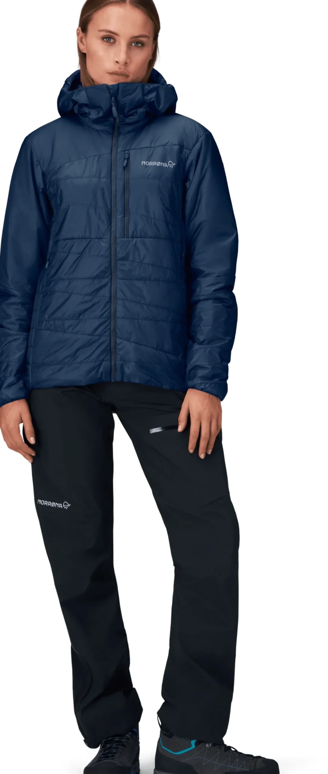 mmtsklep Kurtki I Kamizelki-Kurtka syntetyczna Norrona Falketind Thermo40 Zip Hood Women