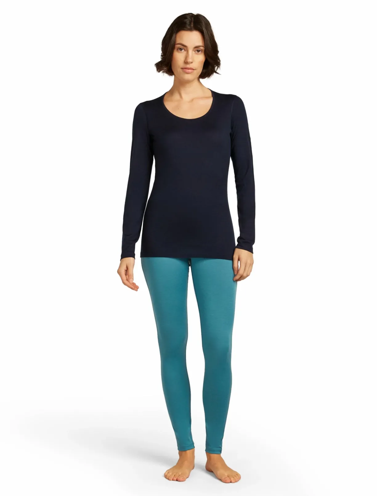 mmtsklep Bielizna Termoaktywna-Legginsy Icebreaker Merino 200 Oasis Thermal Women