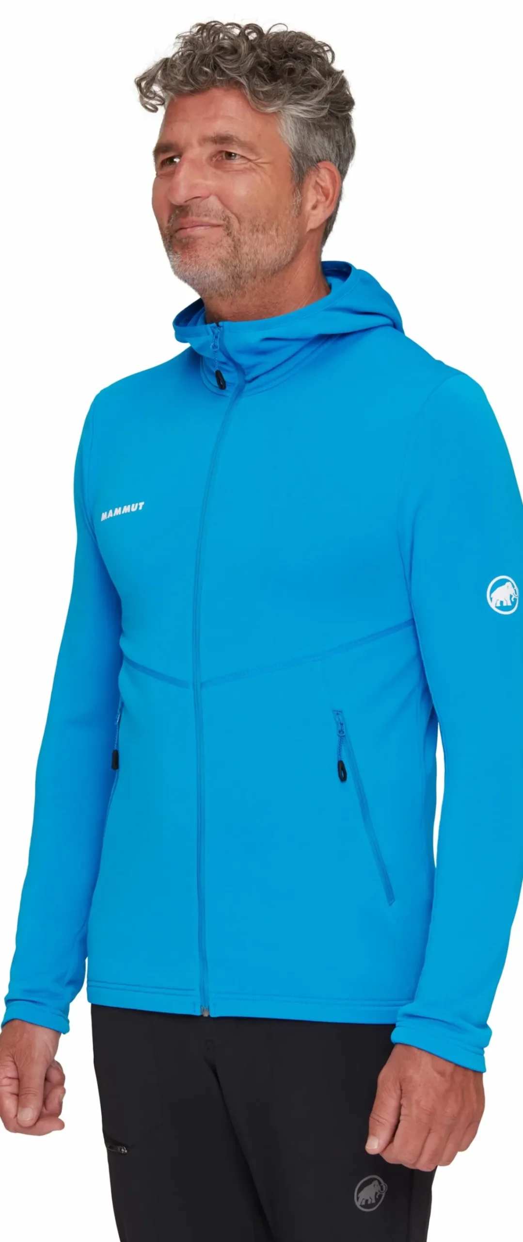 mmtsklep Polary I Bluzy-Polar Mammut Aconcagua Light ML Hooded Jacket Men