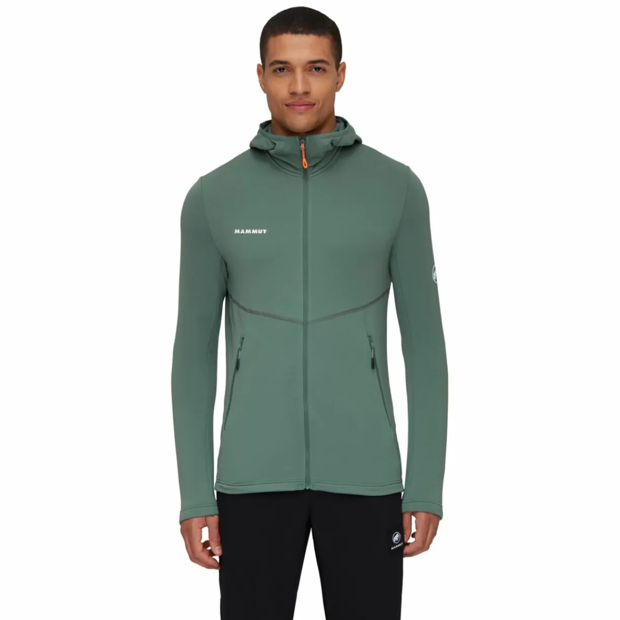 mmtsklep Polary I Bluzy-Polar Mammut Aconcagua Light ML Hooded Jacket Men