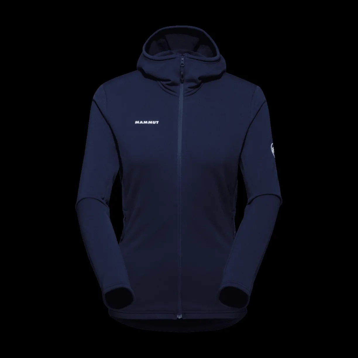 mmtsklep Polary I Bluzy-Polar Mammut Aconcagua Light ML Hooded Jacket Women