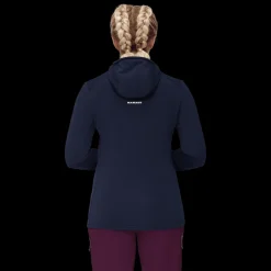 mmtsklep Polary I Bluzy-Polar Mammut Aconcagua Light ML Hooded Jacket Women