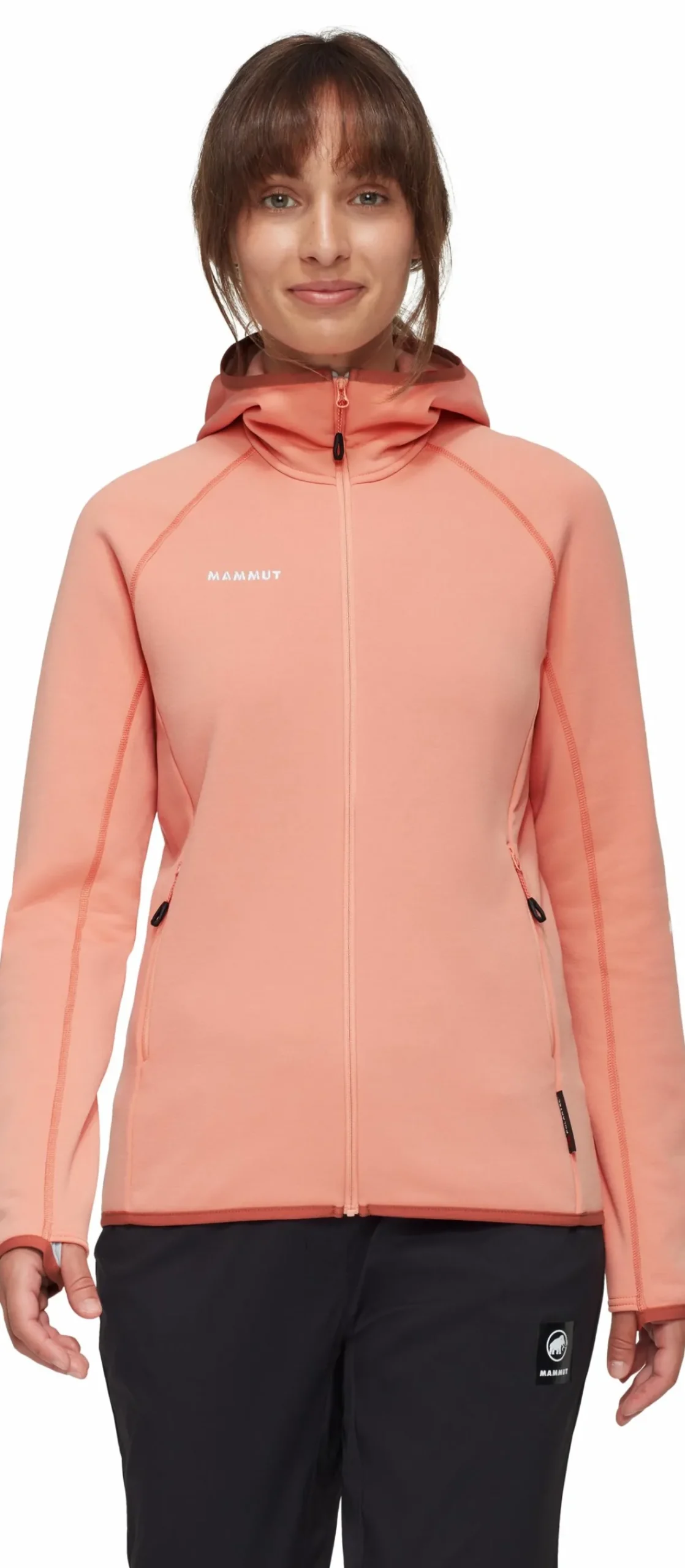 mmtsklep Polary I Bluzy-Polar Mammut Aconcagua ML Hooded Jacket Women