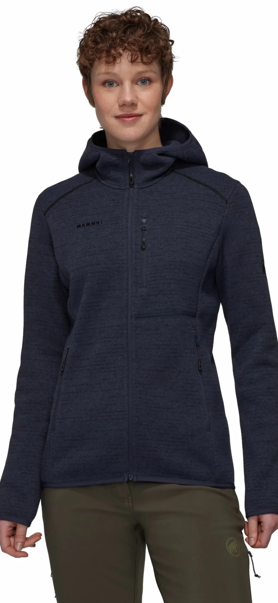 mmtsklep Polary I Bluzy-Polar Mammut Arctic IV ML Hooded Jacket Women