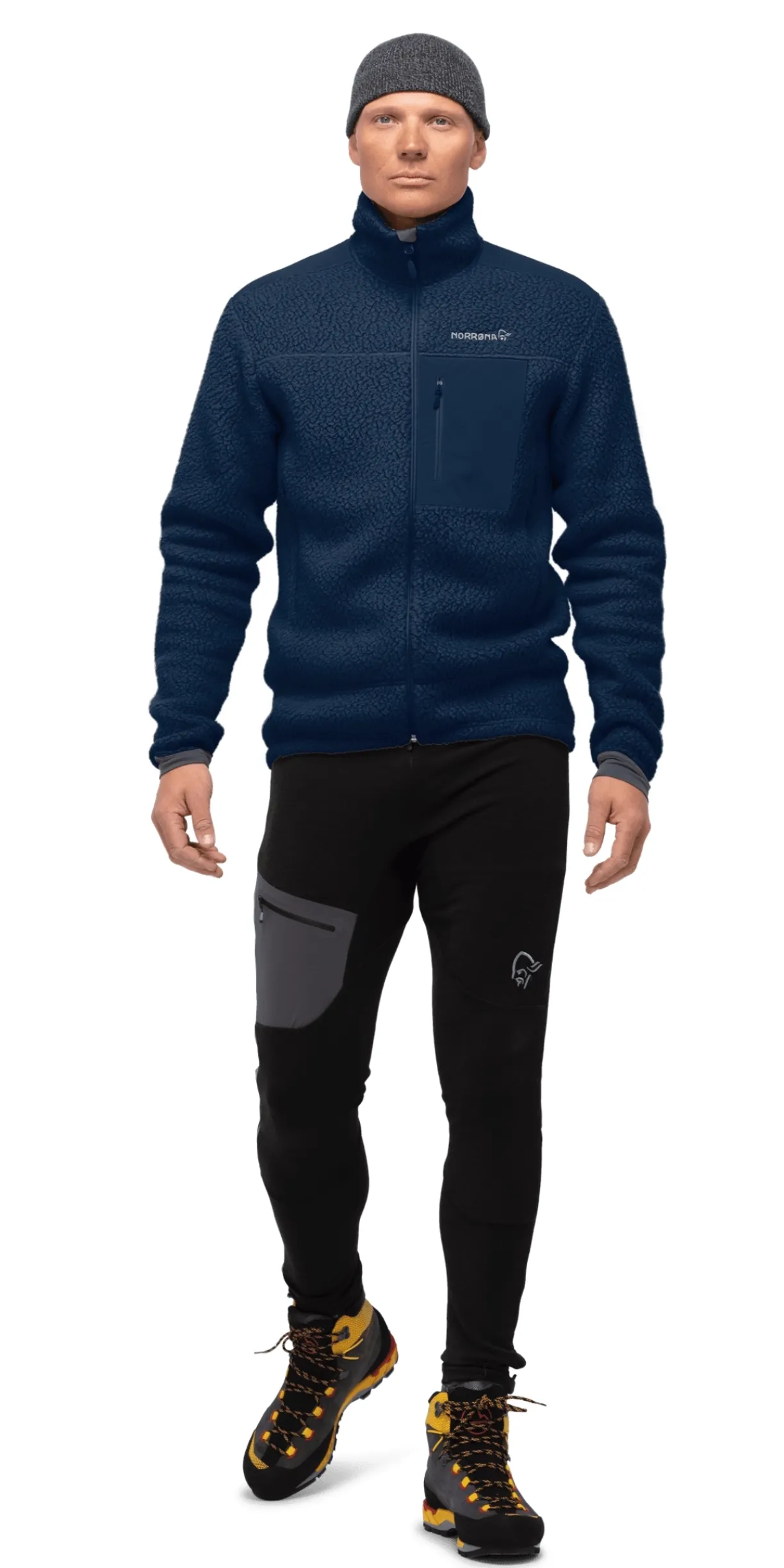 mmtsklep Polary I Bluzy-Polar Norrona Trollveggen Thermal Pro Jacket Men