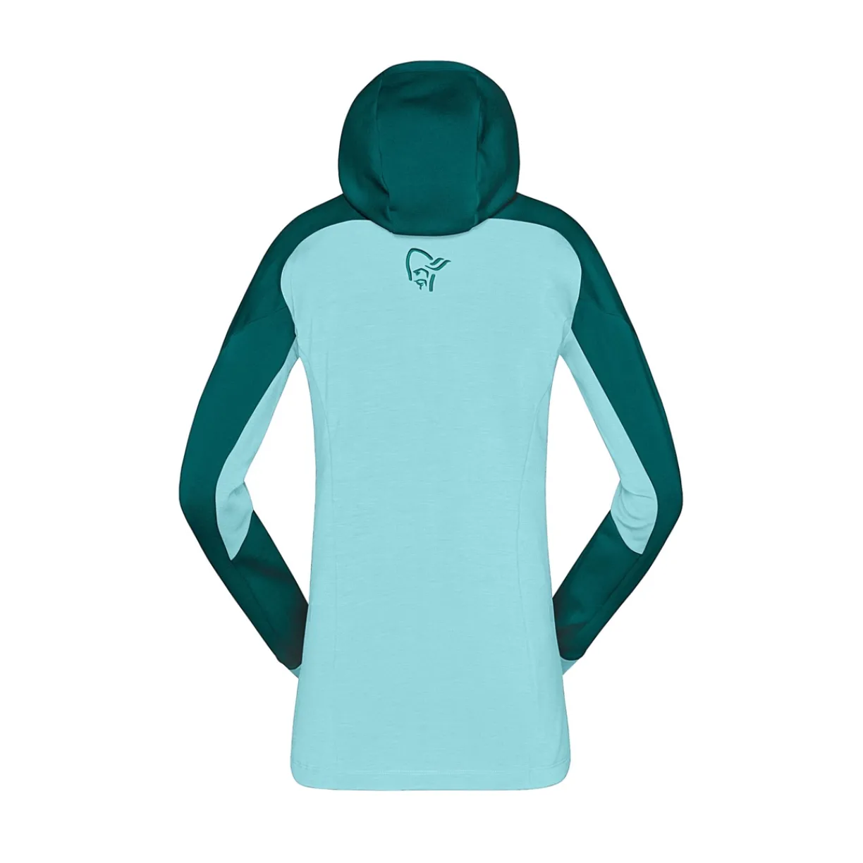 mmtsklep Polary I Bluzy-Polar Norrona Trollveggen Powerstretch Pro Zip Hood Women