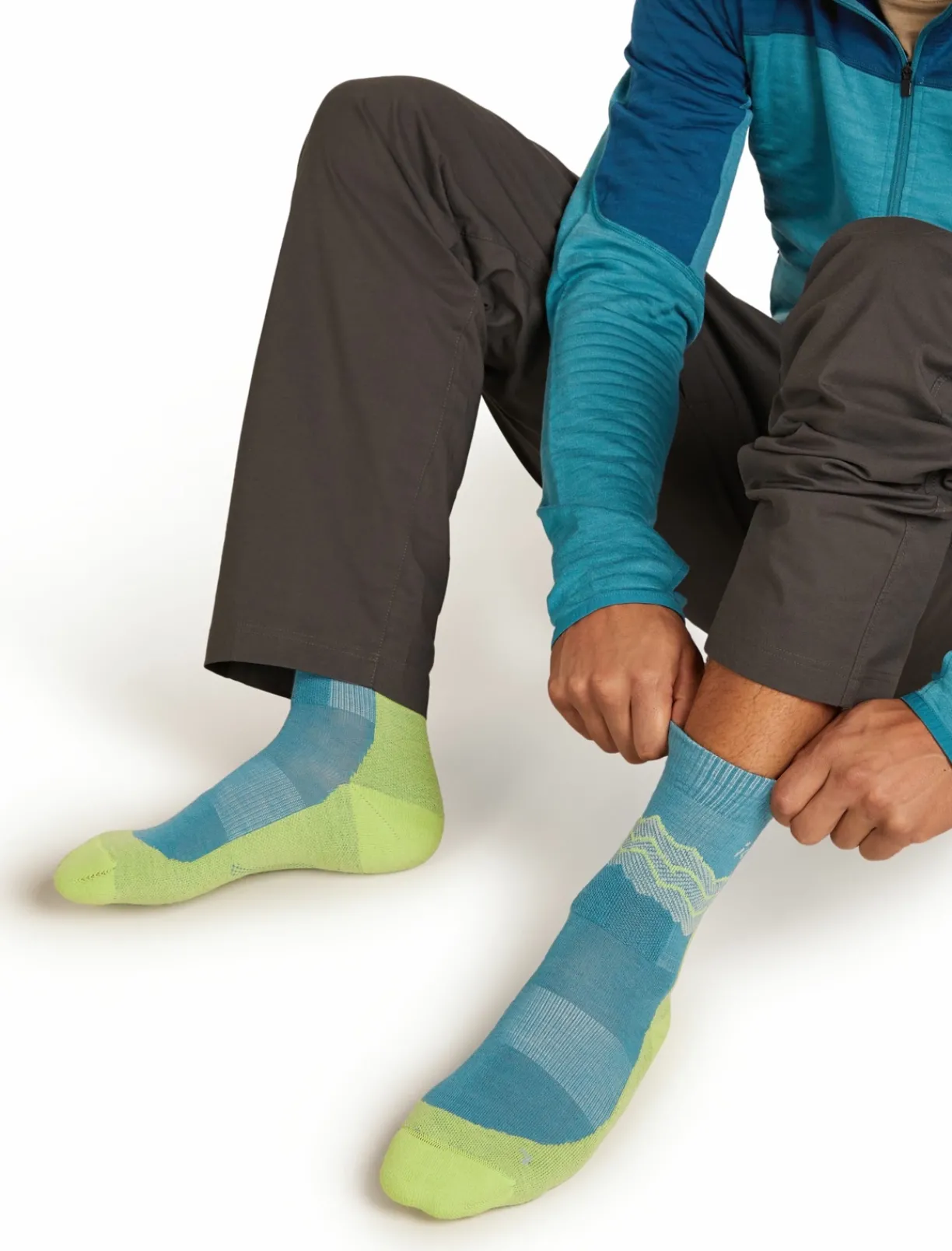 mmtsklep Skarpety-Skarpety Icebreaker Merino Hike+ Medium Across The Peaks Men