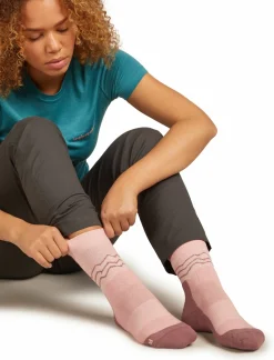 mmtsklep Skarpety-Skarpety Icebreaker Merino Hike+ Medium Across The Peaks Women