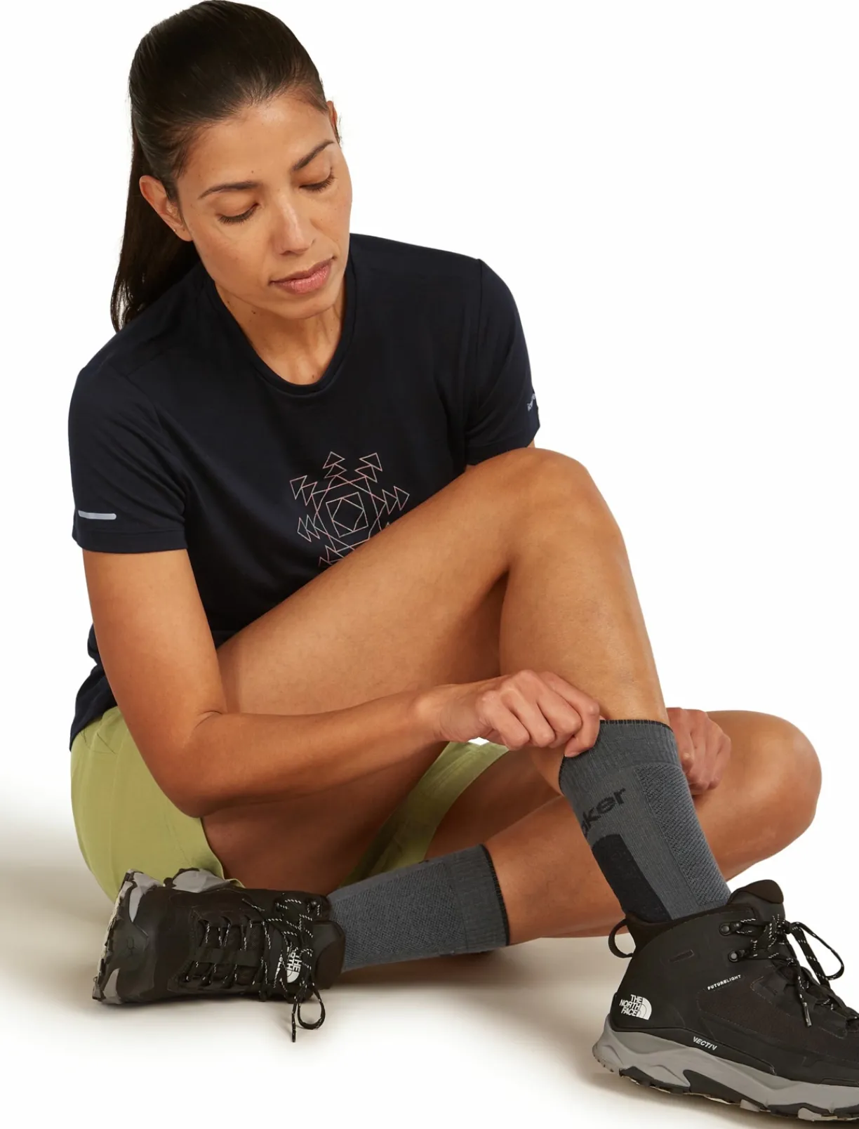 mmtsklep Skarpety-Skarpety Icebreaker Merino Hike+ Medium Crew Socks Women