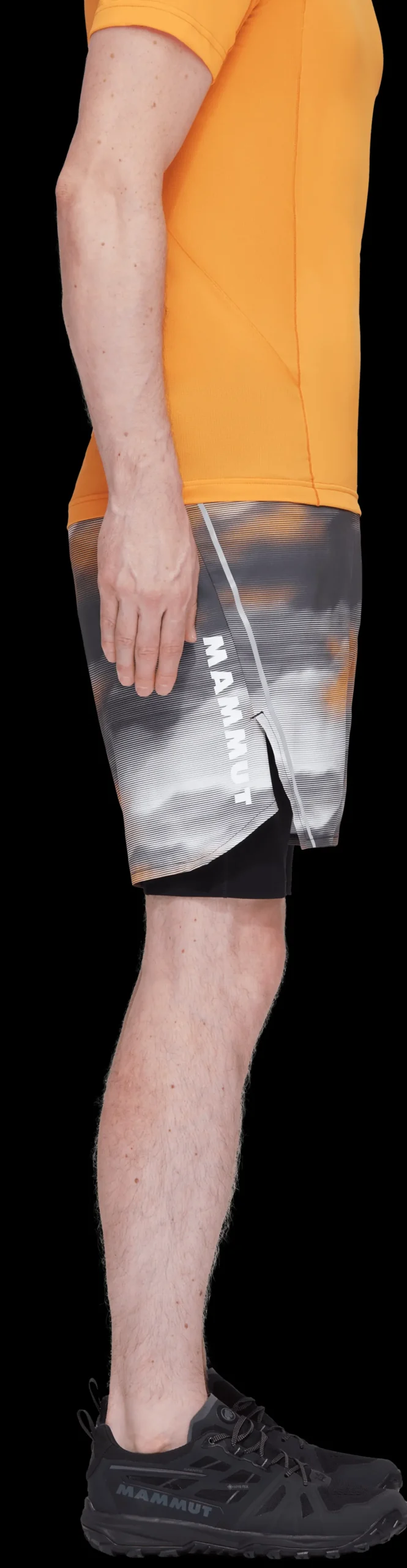 mmtsklep Spodnie I Spodenki-Spodenki do biegania Mammut Aenergy TR 2 in 1 Shorts Men Light Fader