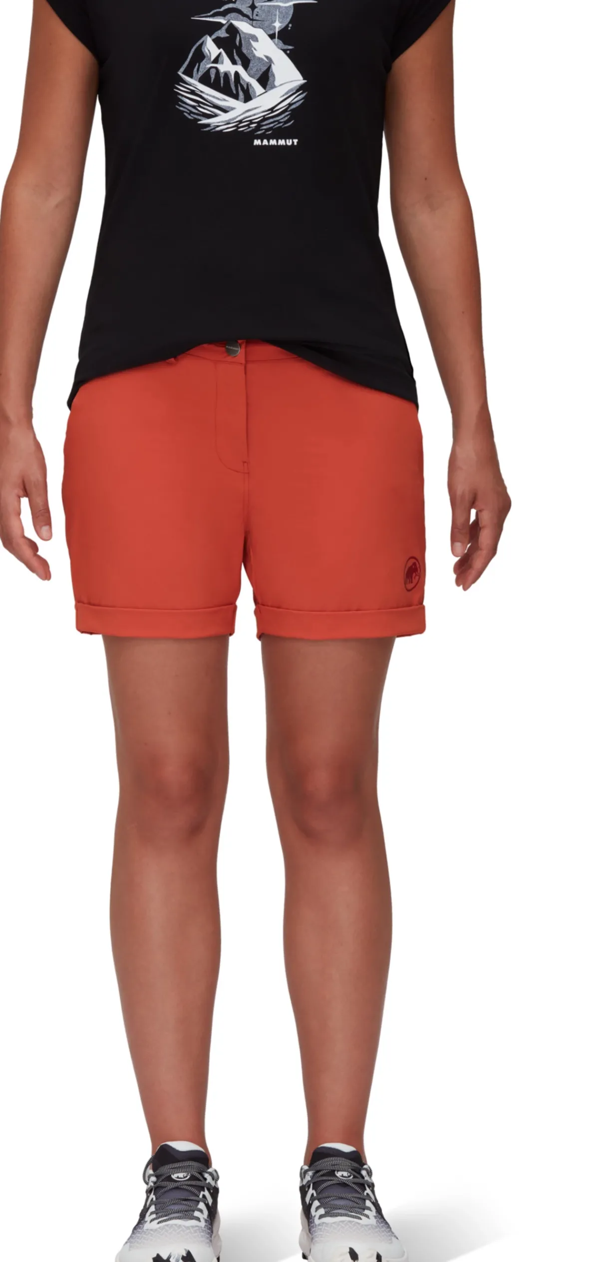 mmtsklep Spodnie I Spodenki-Spodenki Mammut Runbold Roll Cuff Shorts Women