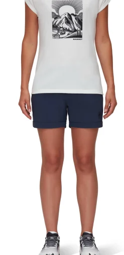 mmtsklep Spodnie I Spodenki-Spodenki Mammut Runbold Roll Cuff Shorts Women