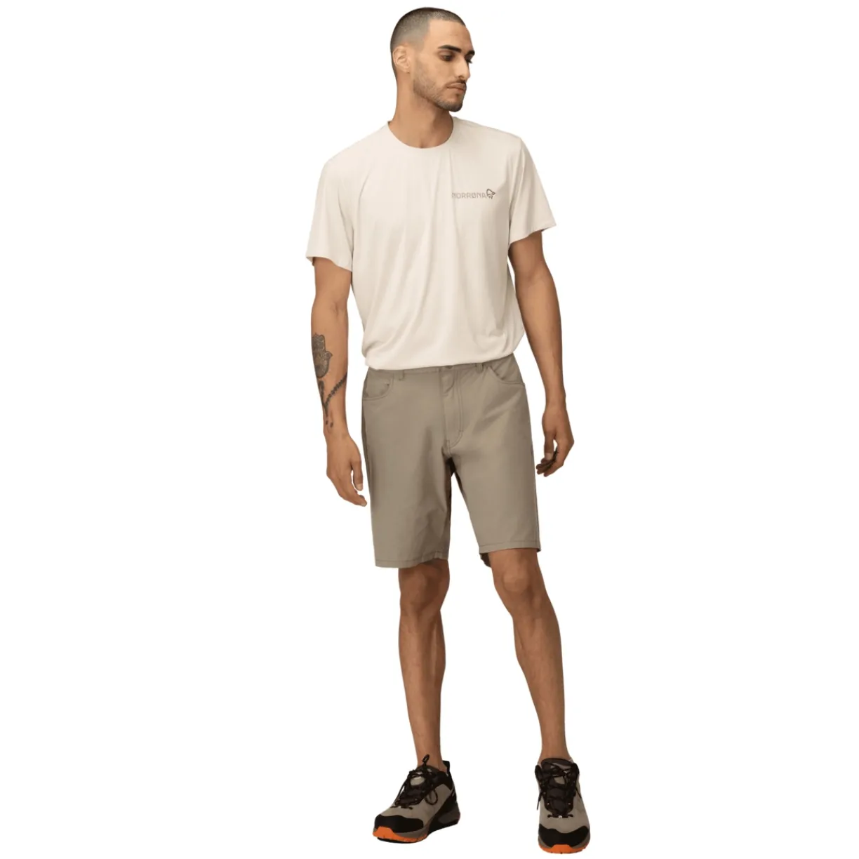 mmtsklep Spodnie I Spodenki-Spodenki Norrona Femund Cotton Shorts Men