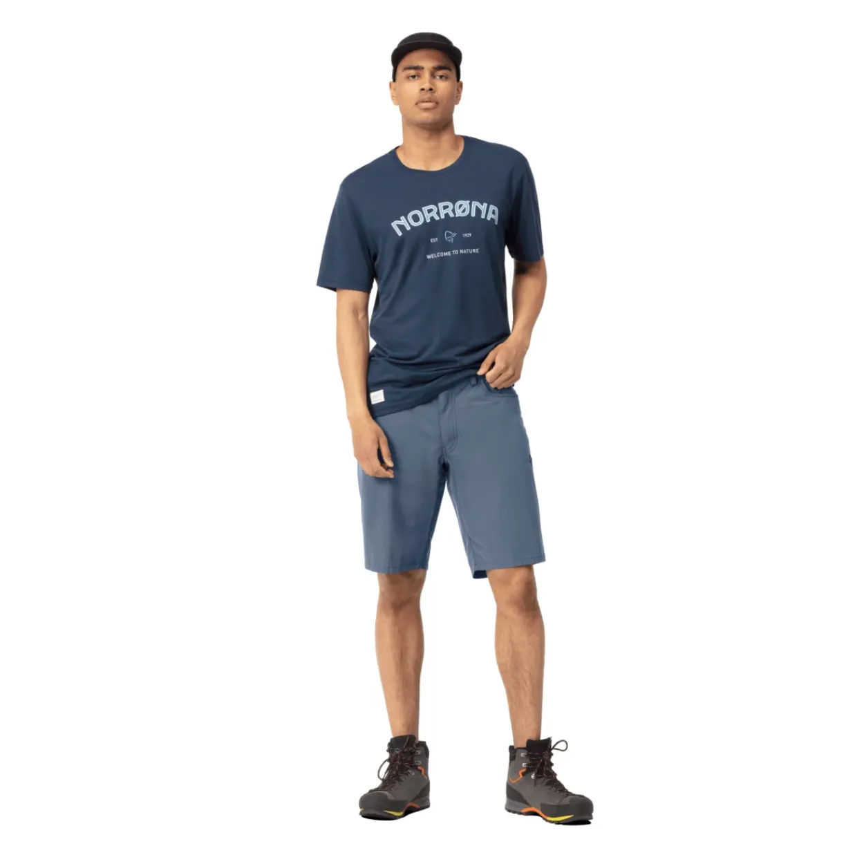 mmtsklep Spodnie I Spodenki-Spodenki Norrona Femund Cotton Shorts Men