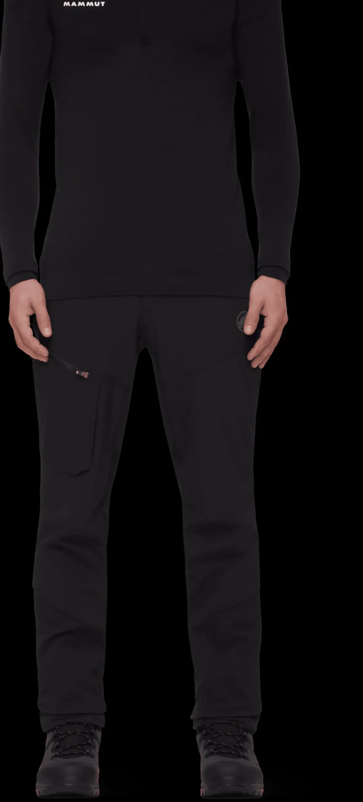 mmtsklep Spodnie I Spodenki-Spodnie Mammut Zinal Guide SO Hybrid Pants Men