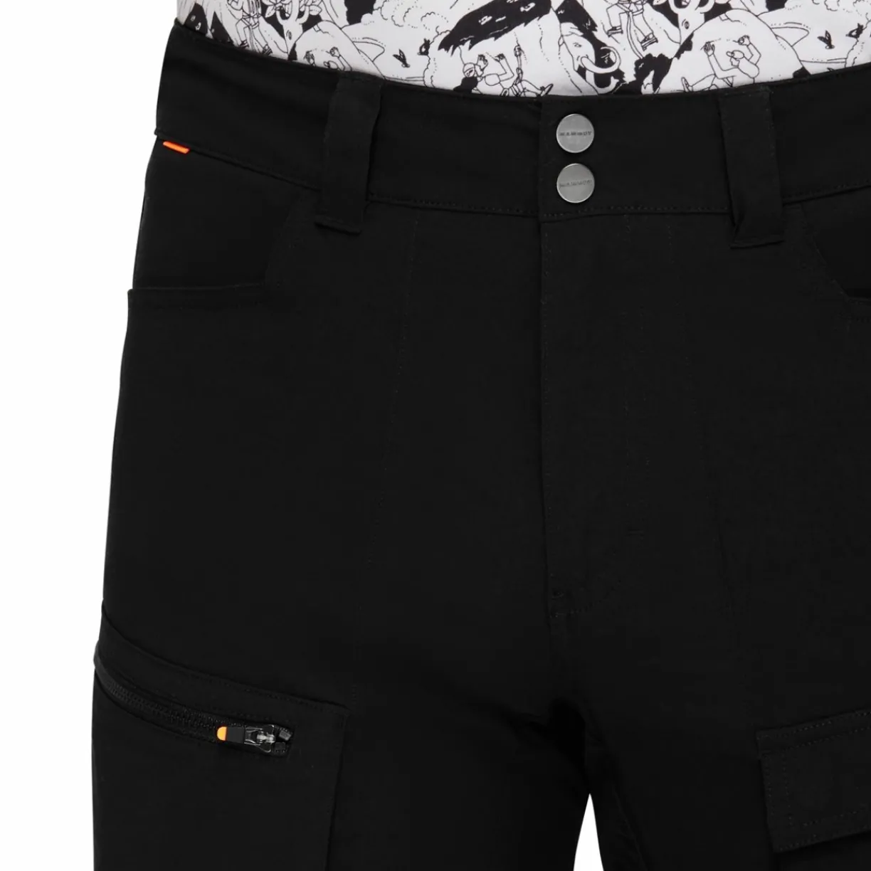 mmtsklep Spodnie I Spodenki-Spodnie Mammut Zinal Hybrid Pants Men